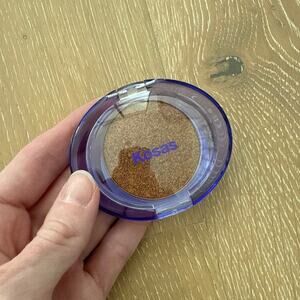 Kosas Shiny Objects Wet Glisten Powder Highlighter for Face and Eyes in Embered